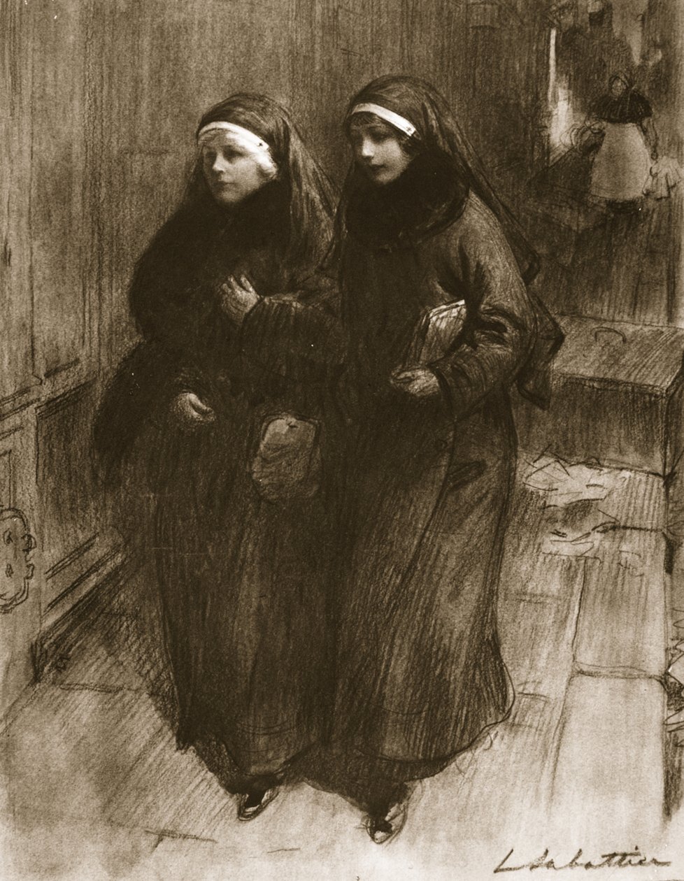 战时早期骑士，1915年 作者 路易·雷米·萨巴蒂尔