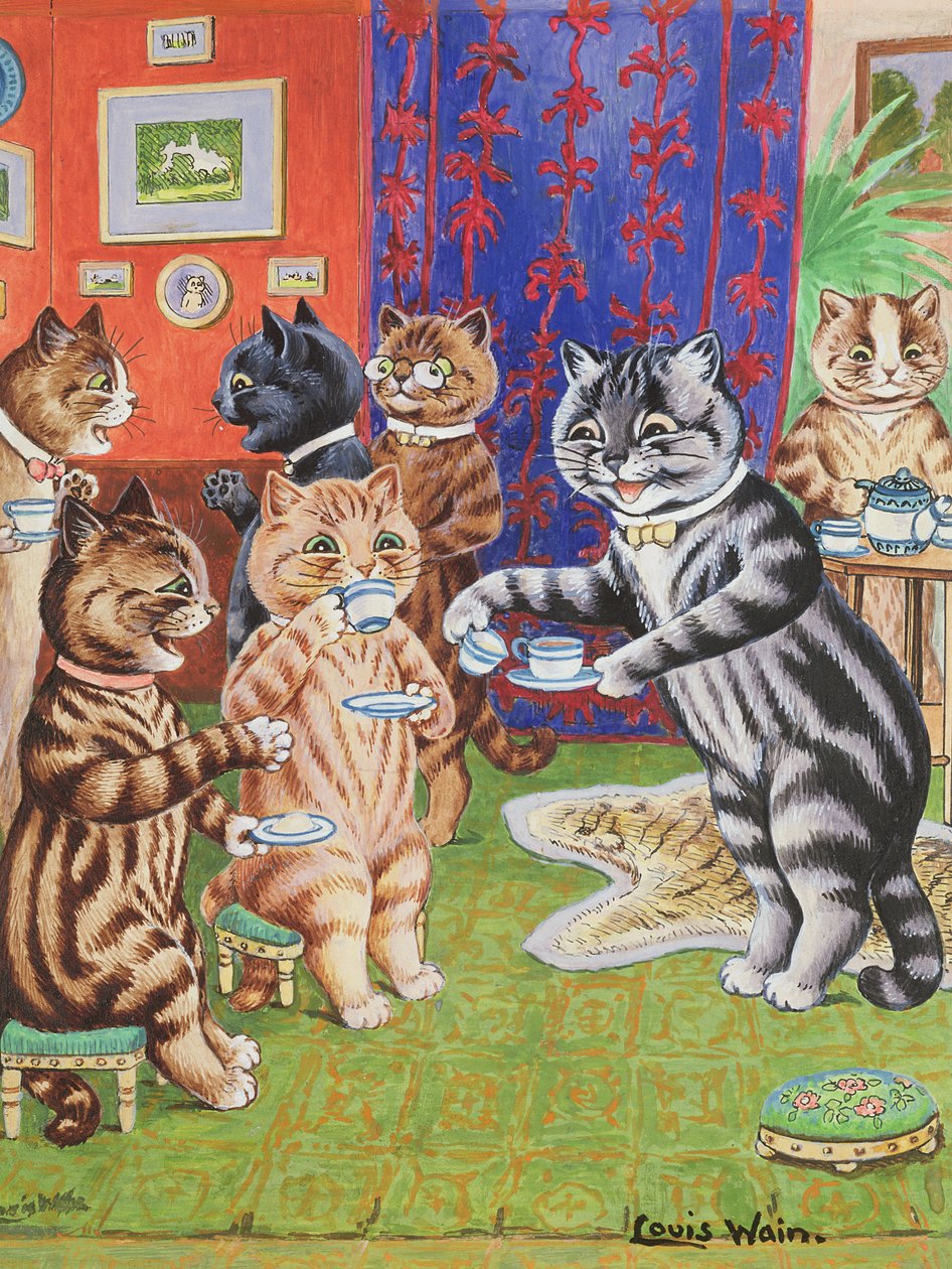 猫的茶话会 作者 路易·韦恩