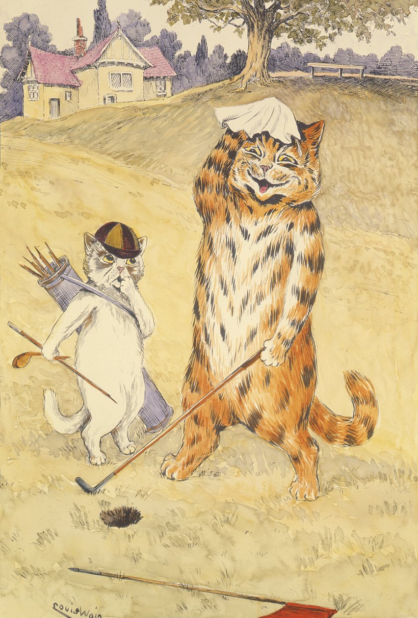 插入一，c.1905 作者 路易·韦恩