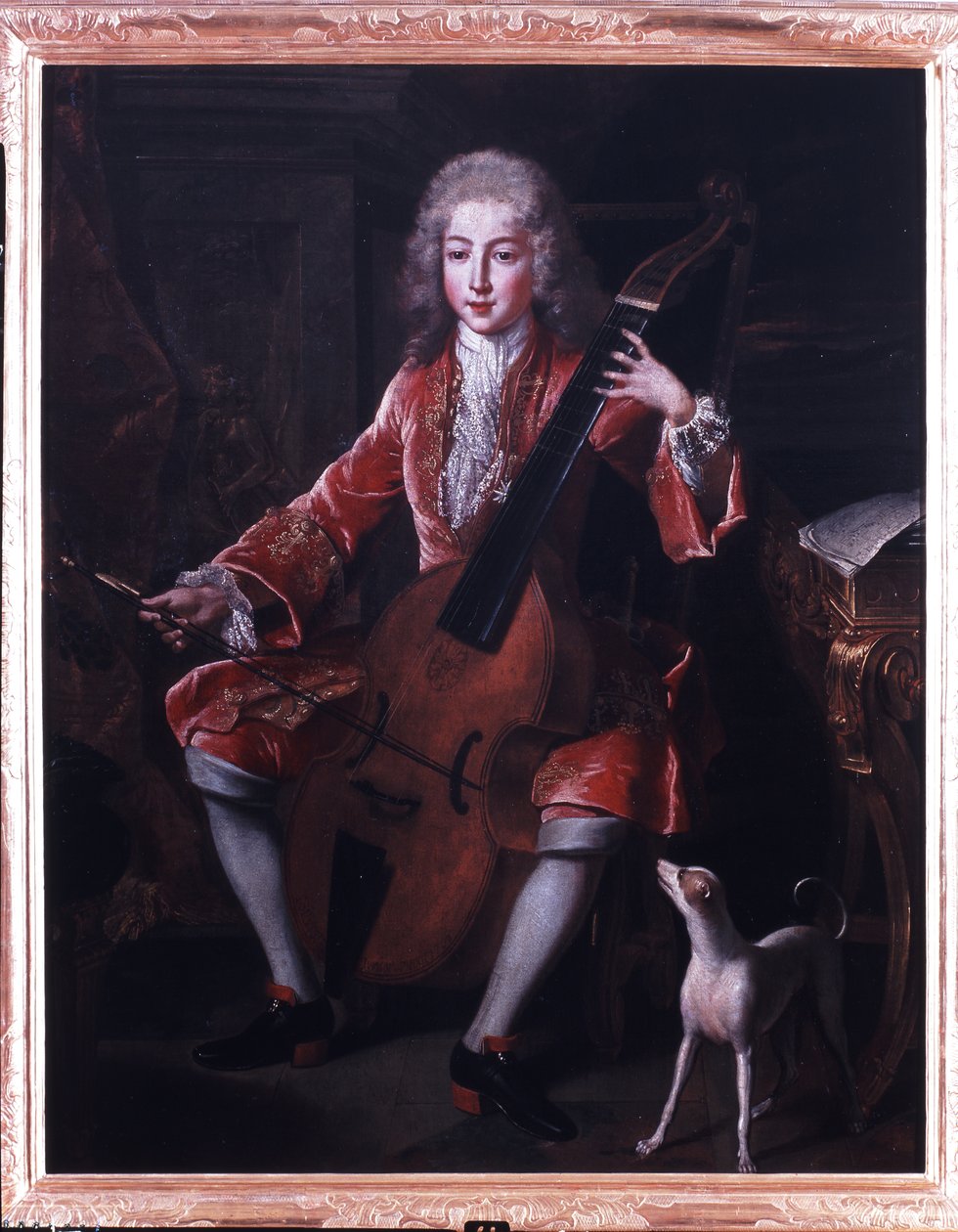 马克西米利安 - 伊曼纽尔，巴伐利亚骑士（1695-1747）的肖像，马克西米利安二世伊曼纽尔的儿子，巴伐利亚选民及其情妇阿格尼丝勒卢奇尔 作者 路易·德·西尔维斯特