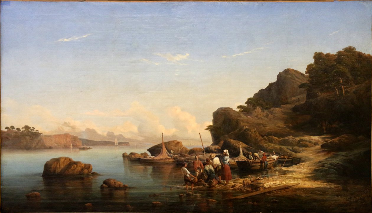 Baie de Magaud 作者 路易·爱德华·伊西多尔·考文