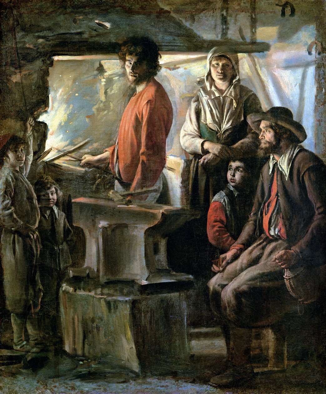 The Forge，1640 作者 路易·勒·奈恩