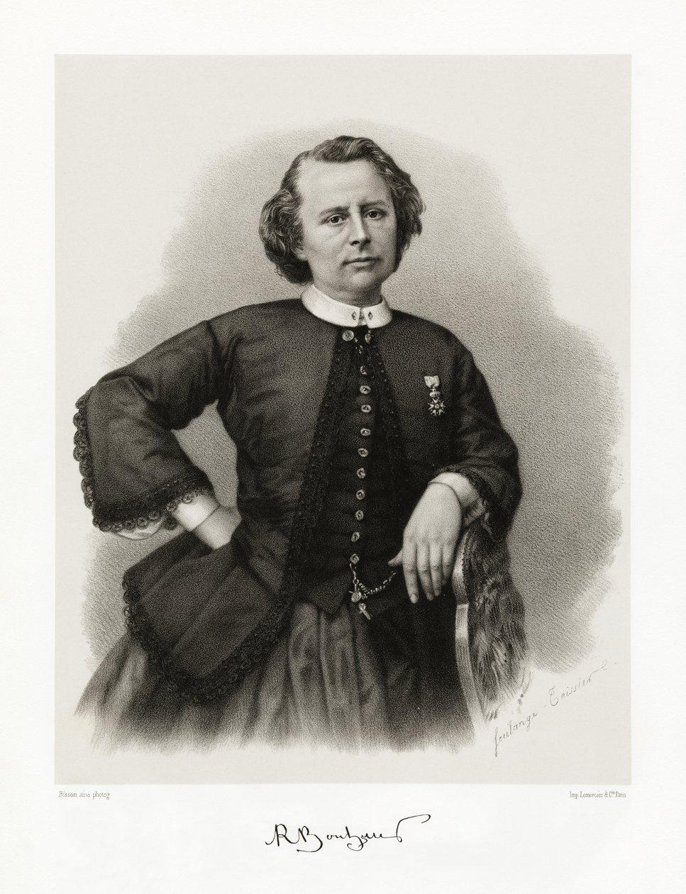 Rosalie Bonheur，1865-66 作者 路易斯·奥古斯特·比森