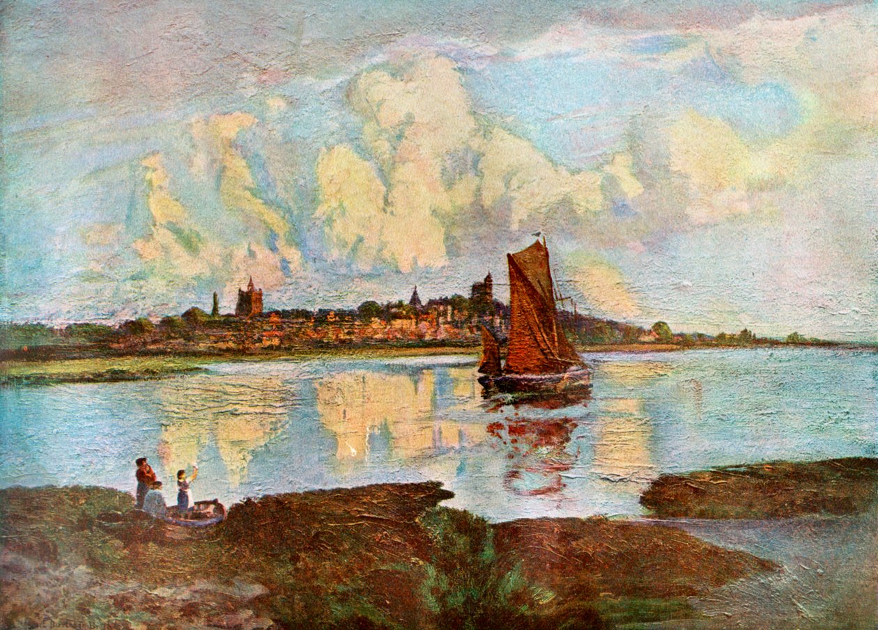 马尔登（Maldon），1924-1926年，从埃塞克斯郡海布里奇（Eysex）出发。 作者 路易斯·伯利·布鲁尔