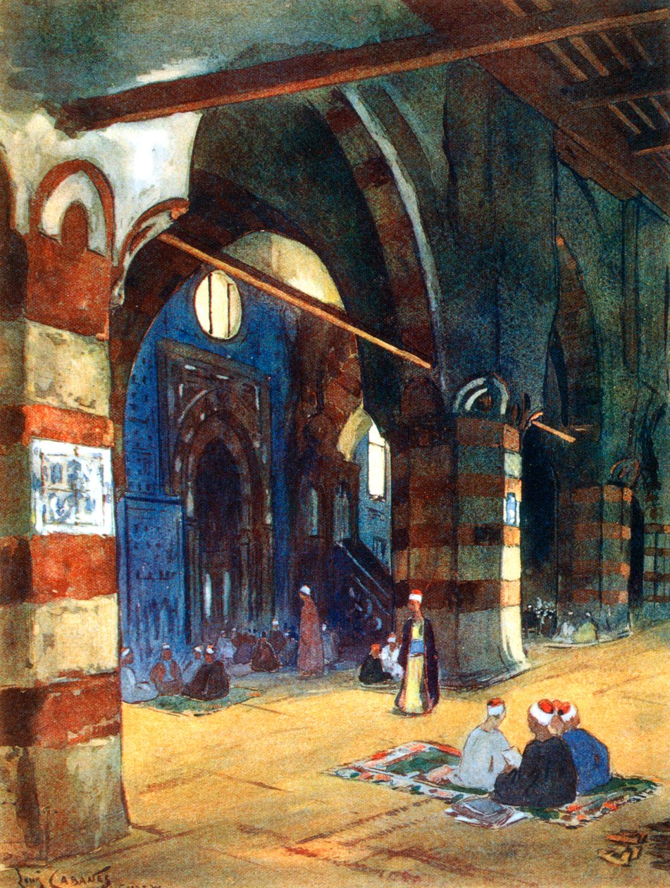 易卜拉欣阿哈清真寺，埃及开罗，1928年 作者 路易·卡巴尼斯