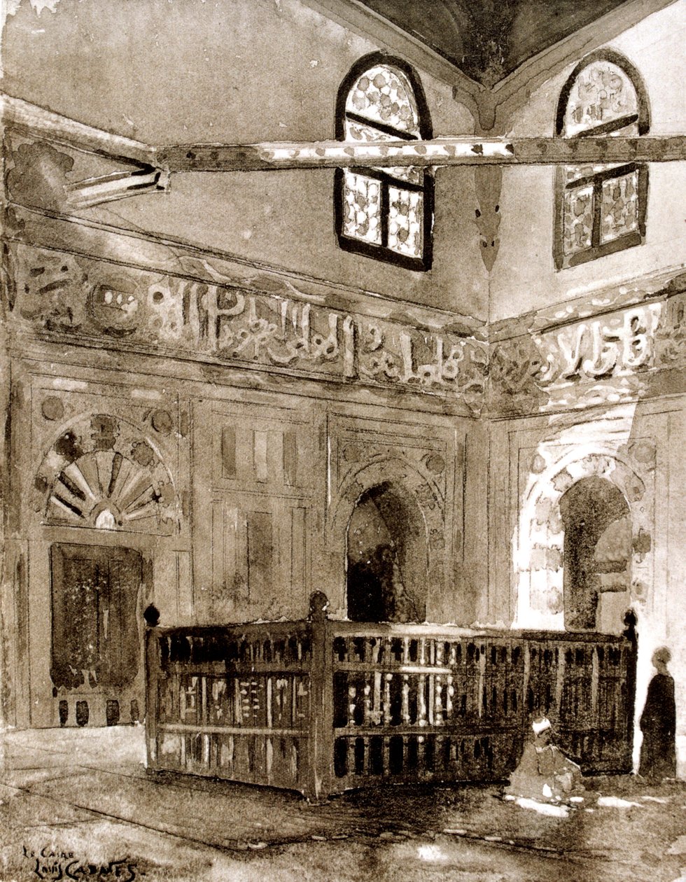 埃及开罗清真寺清真寺陵墓，1928年 作者 路易·卡巴尼斯