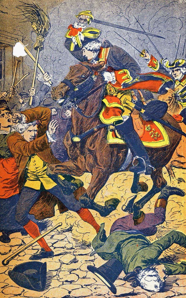 1789年在巴黎的埃米特人 作者 路易斯·查尔斯·邦布尔