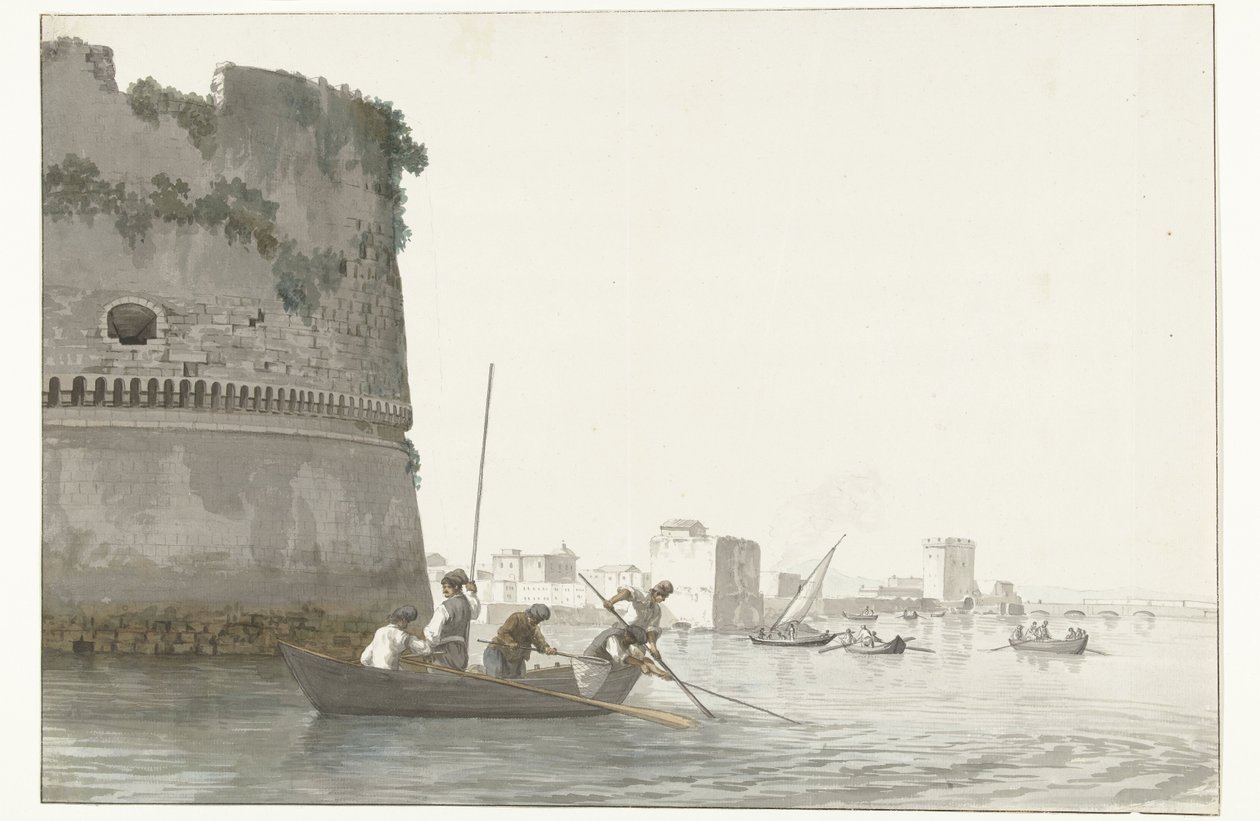 Mosselvissers op Mare Piccolo bij de vestingwerken van Tarente（关于物品的标题
Musselvissers op Mare Piccolo bij de vestingwerken van Tarente（物上标题）
Voyage en Italie, en Sicile et à Malte - 1778（系列标题） 作者 路易斯·杜克罗斯