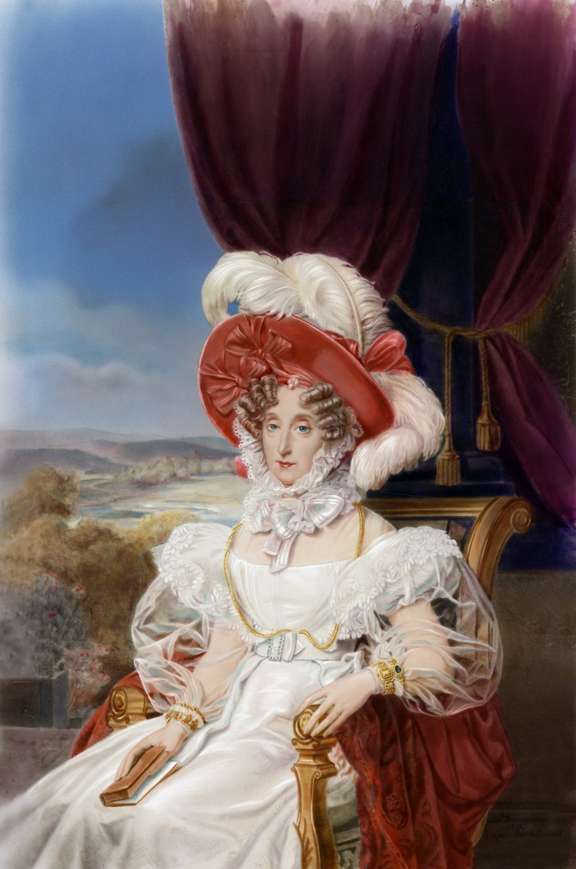 玛丽·阿美丽女王的肖像，c.1839（绘画） 作者 路易·爱德华·里奥尔特