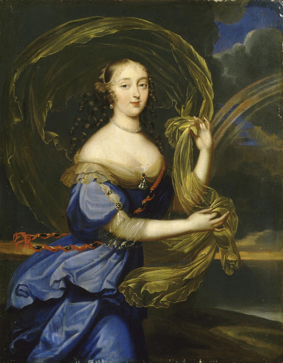 Françoise-Athénaïsde Rochechouart，侯爵夫人·蒙特斯潘（1640-1707），饰演Iris 作者 路易斯·费迪南德·埃莱尔