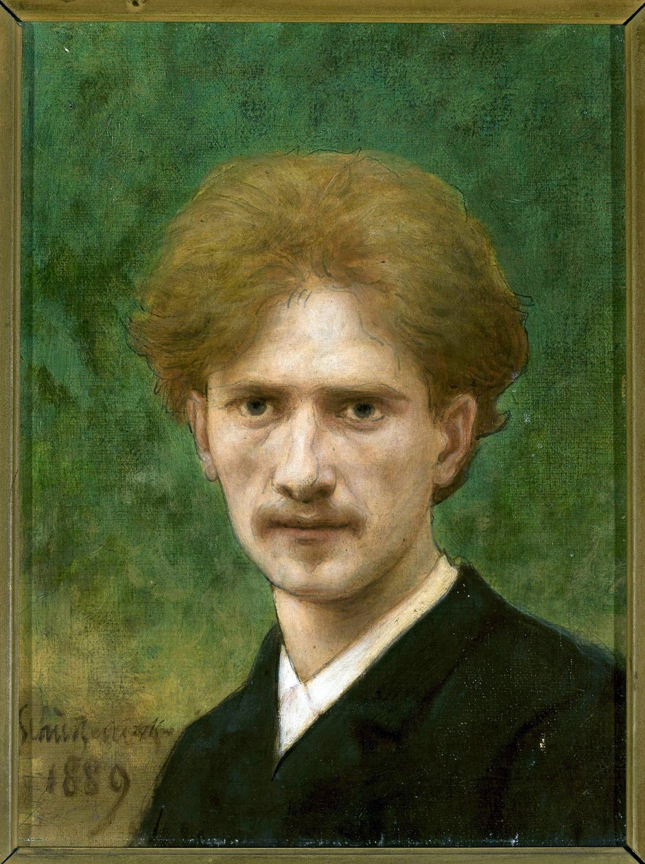 伊格纳西·扬·帕德雷夫斯基 (1860-1941) 肖像舒岑贝格 (Schutzenberg)，路易斯·弗雷德里克 (1825-1903)。 布面油画 作者 路易斯·弗雷德里克·舒岑伯格