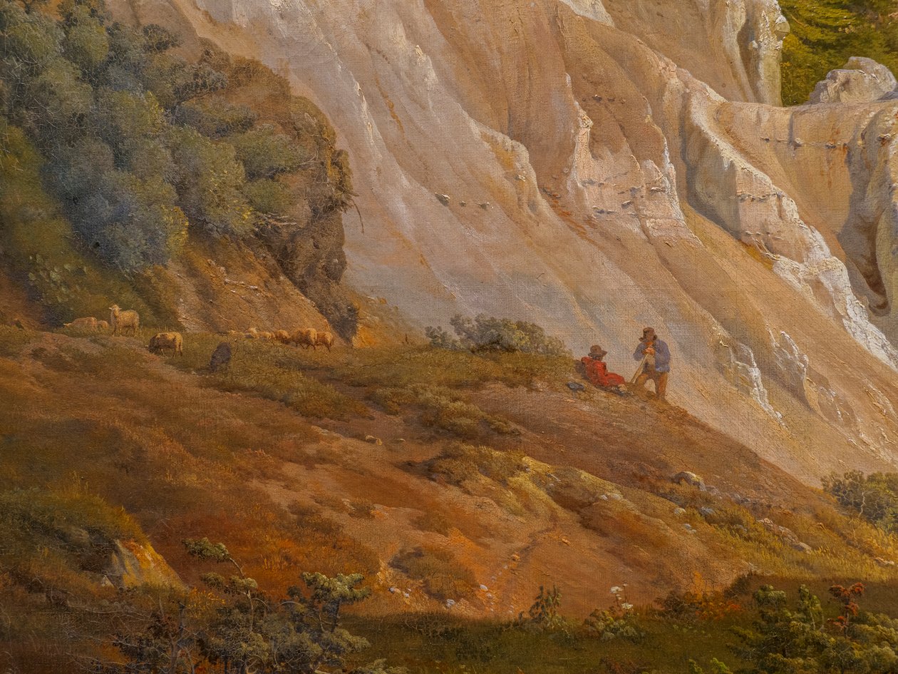莫恩克林特悬崖 作者 路易斯·古利特（Louis Gurlitt）