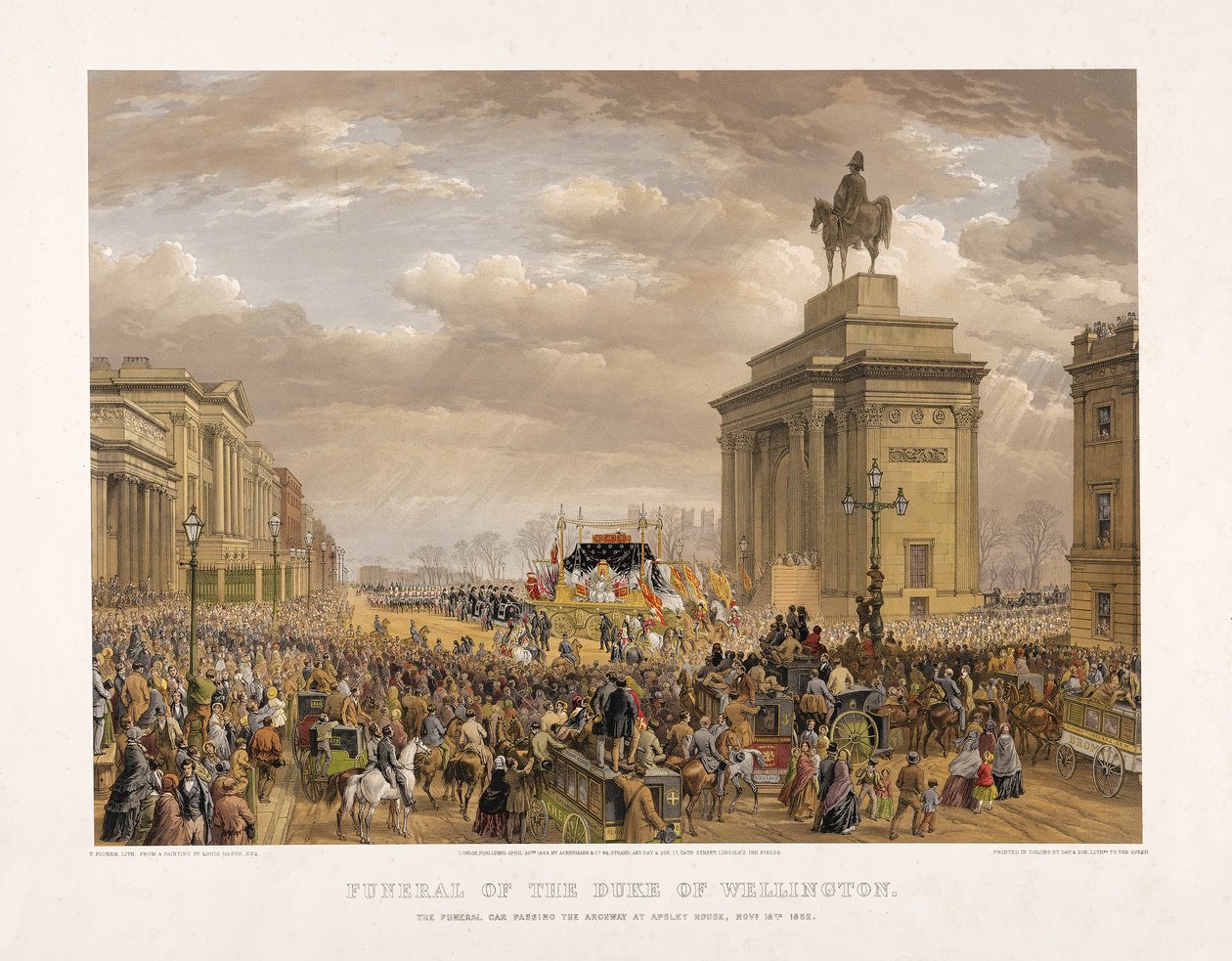 Funeral of the Duke of Wellington 作者 路易斯·哈格