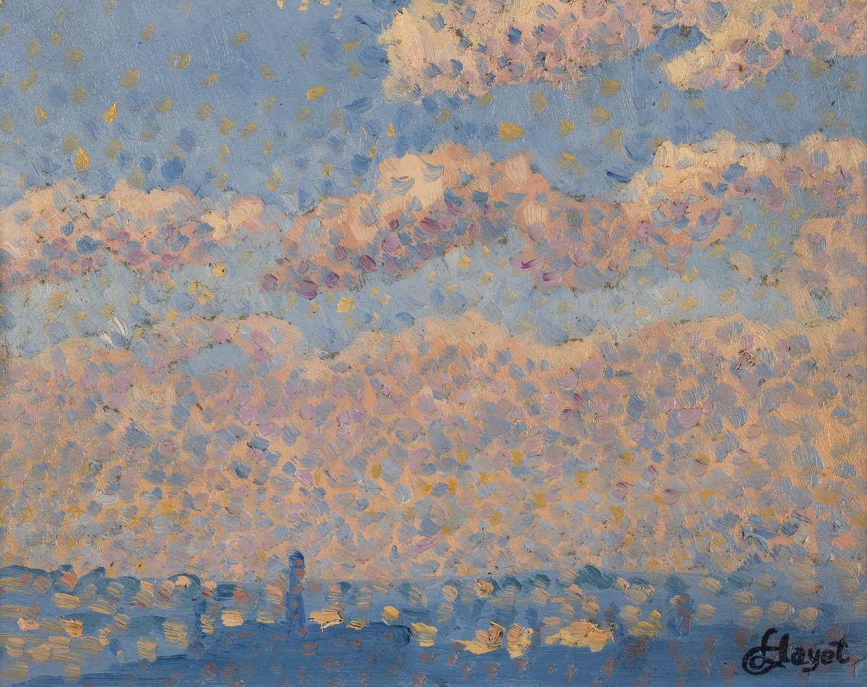 城市上空的天空 作者 路易·海耶特