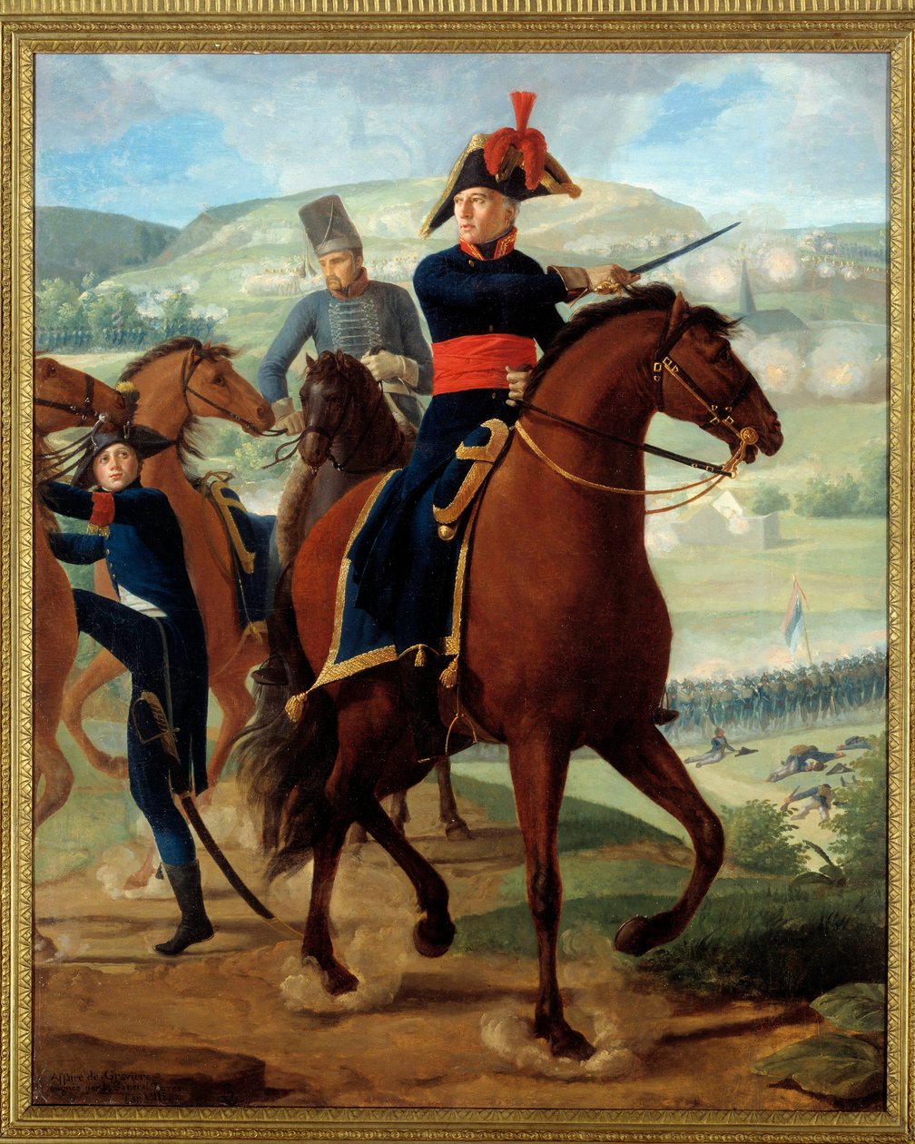 Louis Marie Turreau de Garambouville 将军的马术肖像（称为 Turreau de Garambouville 或 Turreau de Linieres 作者 路易·赫尔森（Louis Hersent）