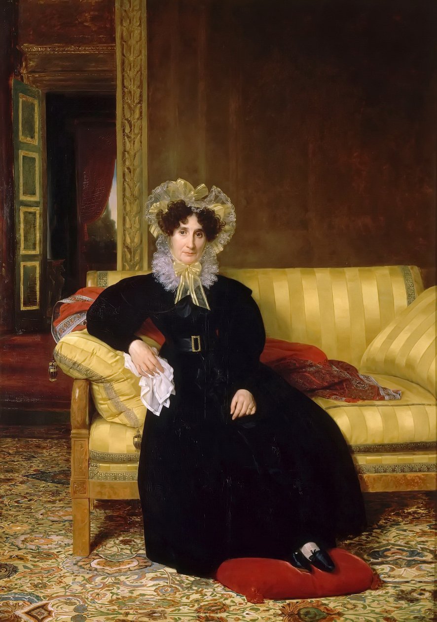Jean-Charles Clarmont夫人，生于Rosalie Favrin 1772-1858年 作者 路易丝·玛丽·珍妮·赫森特