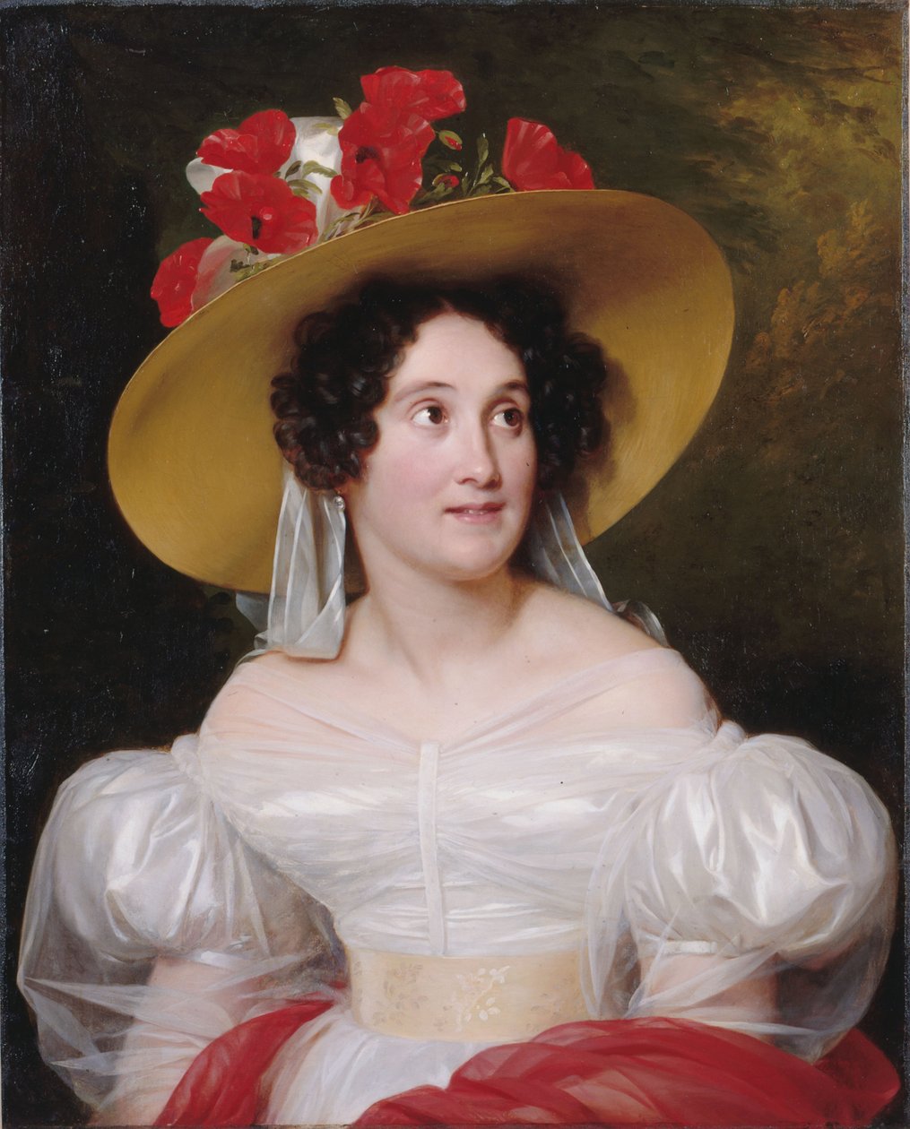 阿拉希奎斯夫人画像，1831年。 作者 路易丝·玛丽·珍妮·赫森特