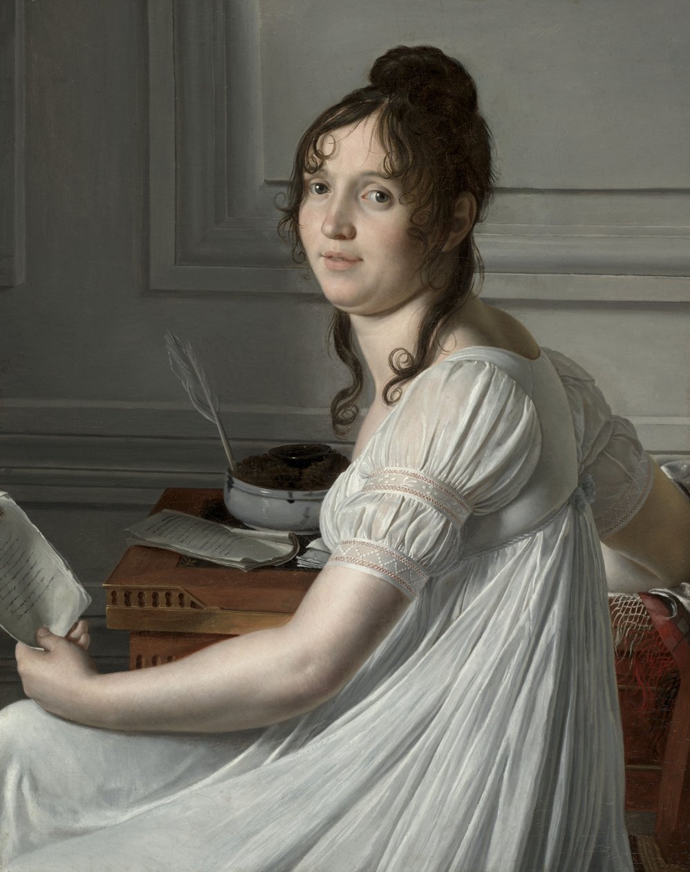 索菲·克鲁兹（Sophie Crouzet），约1801年 作者 路易丝·玛丽·珍妮·赫森特