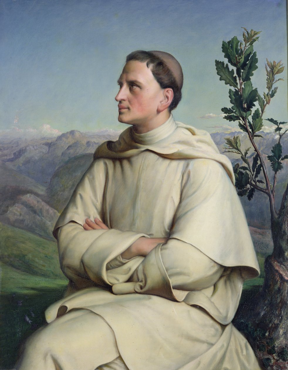 Henri Lacordaire（1802-61）于1847年在Sorreze 作者 路易斯·詹莫特