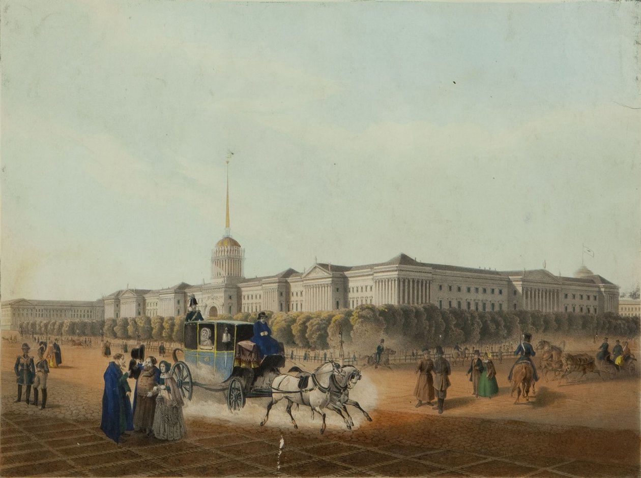 1840年代末，圣彼得堡金钟。 作者 路易斯·朱尔斯·阿诺特