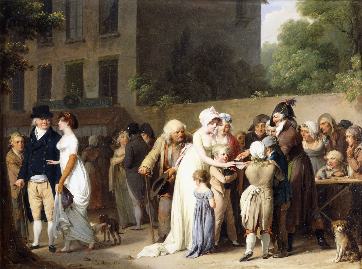 L“ Escamoteur sur le Boulevards，1806年 作者 路易斯·利奥波德·博伊