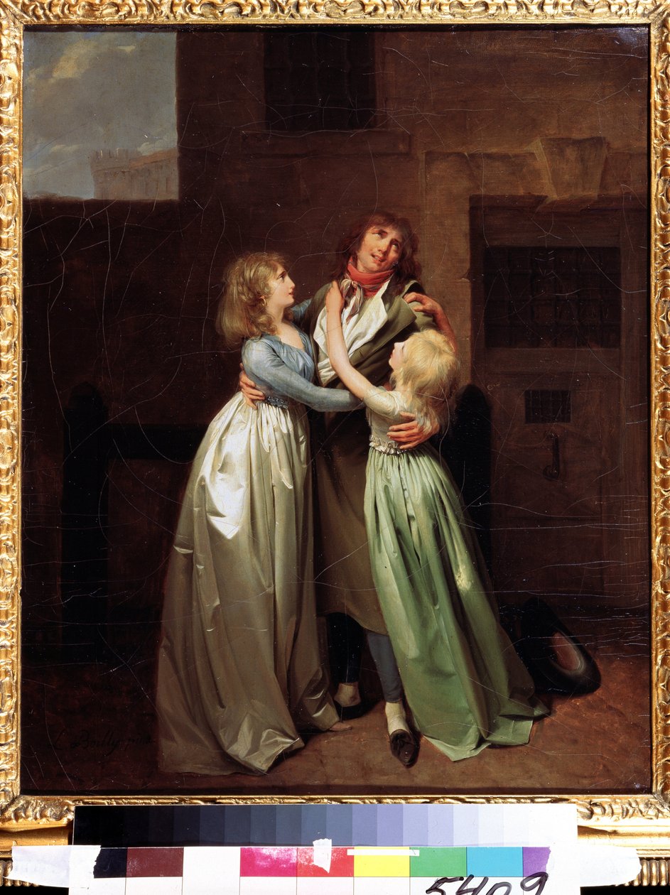 "哀伤的离别》（La séparation douloureuse），路易-利奥波德（Louis Leopold）-博伊（1761-1845 年）约 1780 年创作，莫斯科普希金博物馆 作者 路易斯·利奥波德·博伊