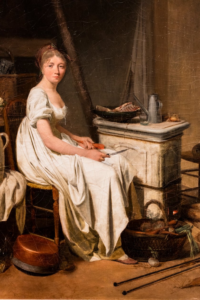 厨师》，约 1789-1799 年（布面油画） 作者 路易斯·利奥波德·博伊