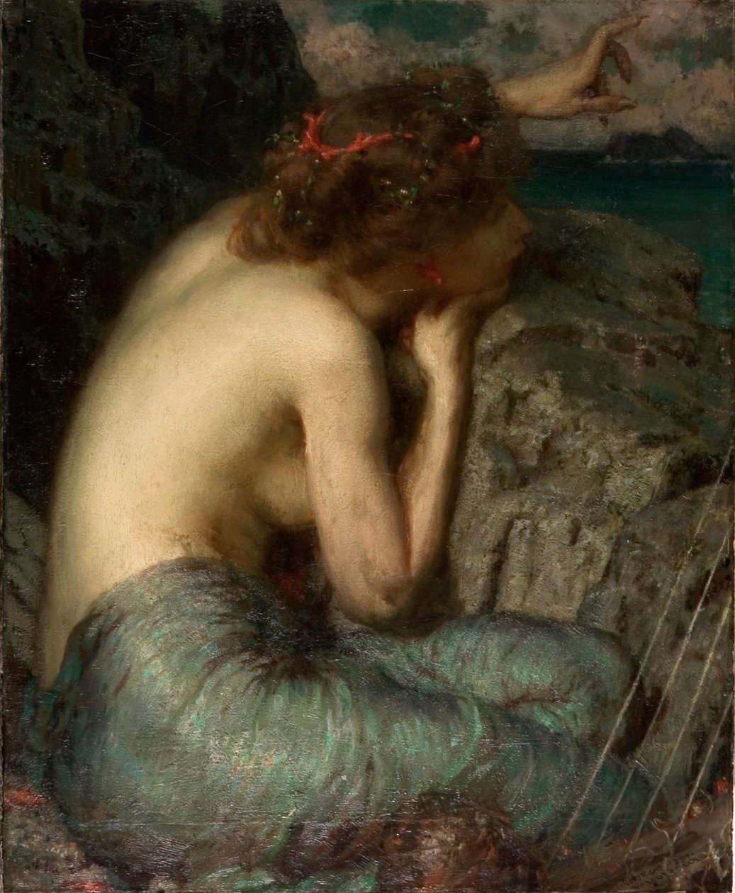 海妖》，1904年。 作者 路易斯·勒布