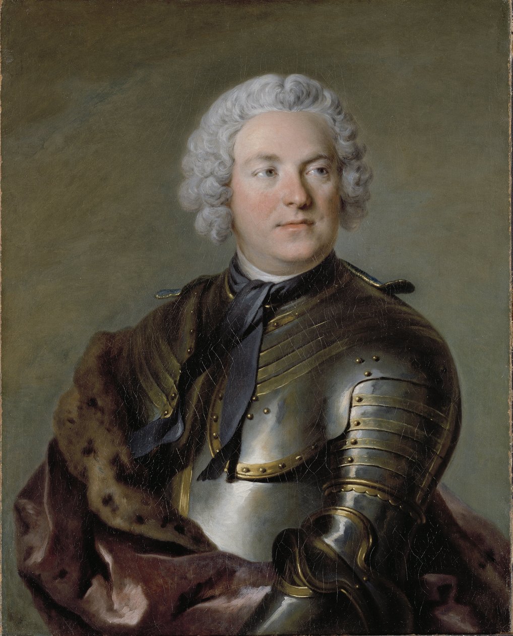 Charles Gustave de Tessin, aristocrate et homme politique suedois - Portrait of Carl Gustaf Tessin (1695-1770), by Tocque, Louis (1696-1772). Oil on canvas 作者 路易斯·托克