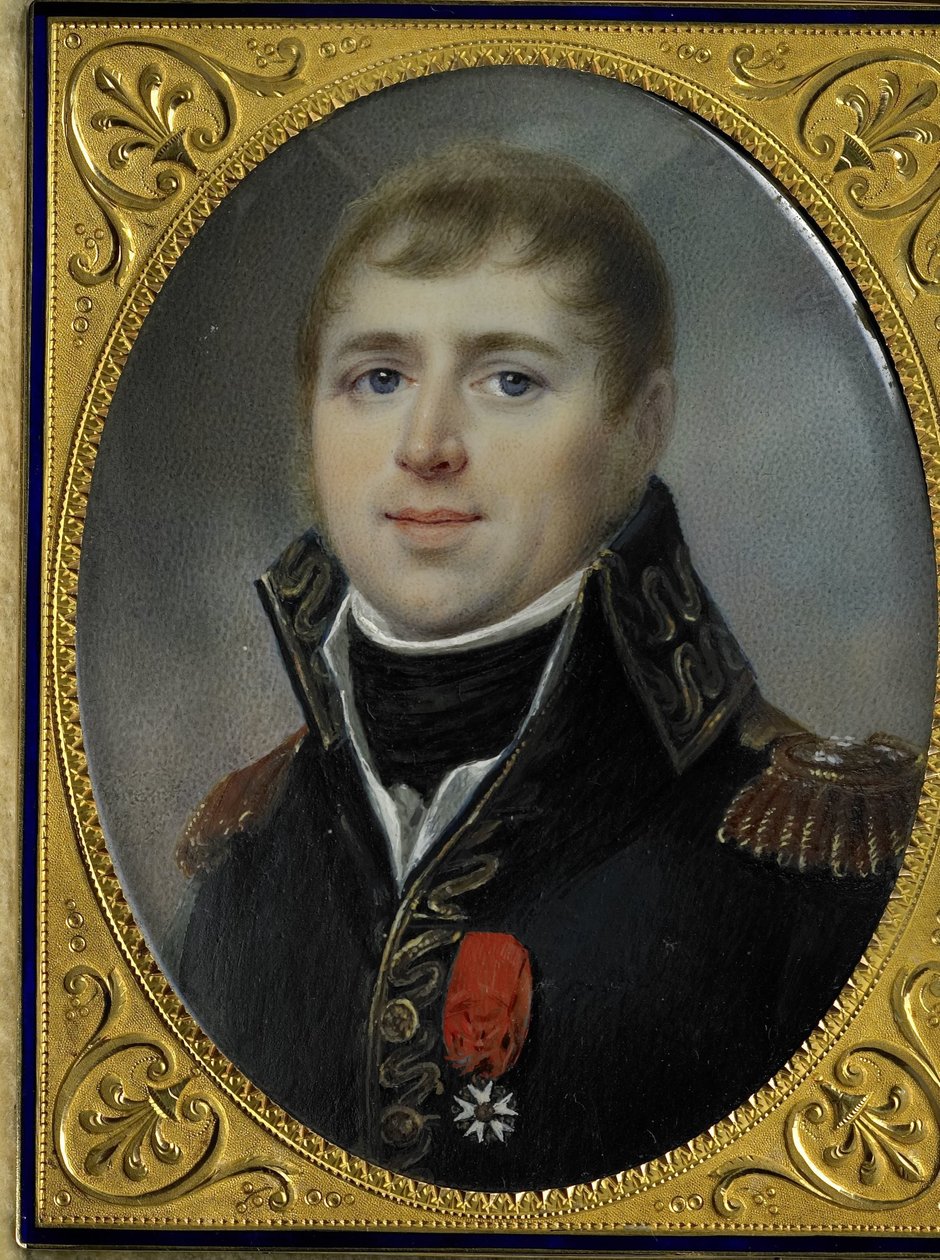 卡雷尔·亨德里克·韦尔·休尔 (Carel Hendrik Ver Huell)（1764-1845 年），巴达维亚舰队中将兼巴达维亚共和国海军部长，佩戴 1804 年授予的荣誉军团军官十字勋章 作者 路易·玛丽·西卡德