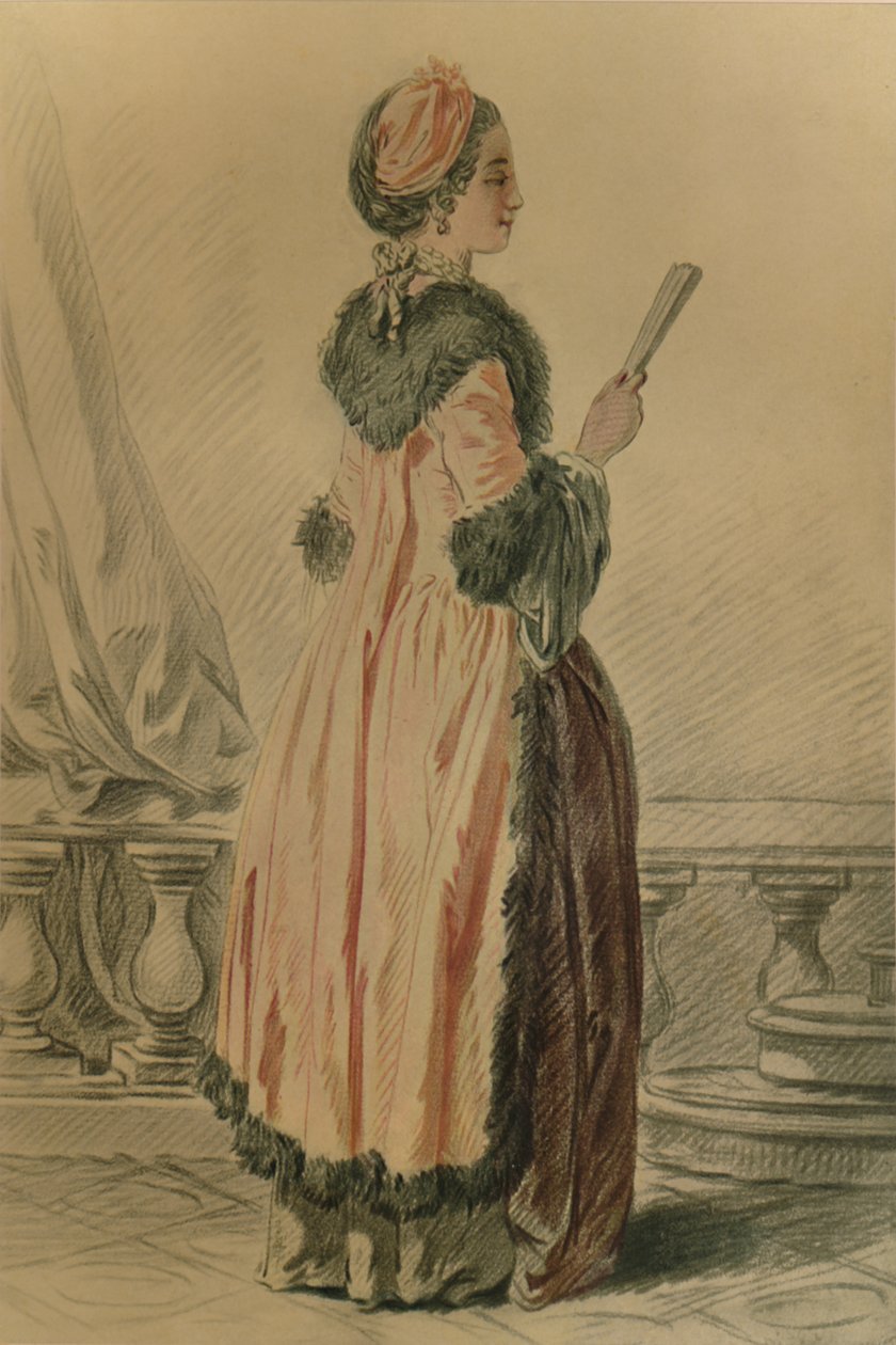 俄罗斯女仆，俄罗斯女仆，c1765-1790，1913 作者 路易·马林·邦内特