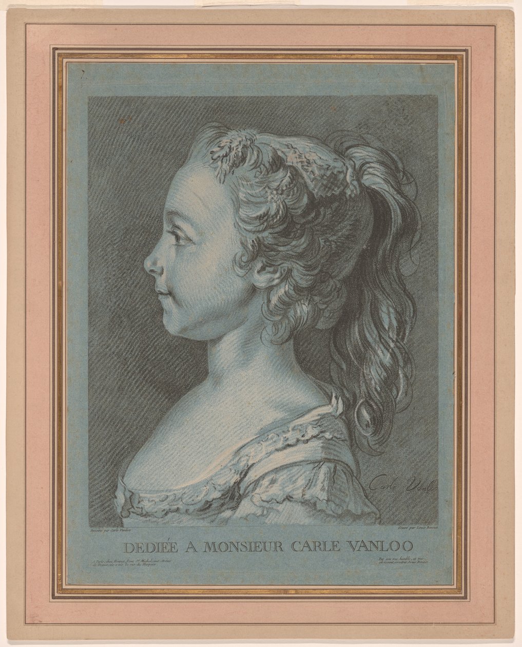 Marie-Rosalie Vanloo 作者 路易·马林·邦内特