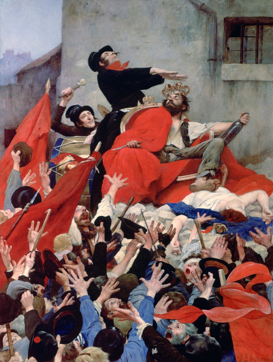 Rabble神庙，1884年 作者 路易斯·莫里斯·布泰·德·蒙维尔