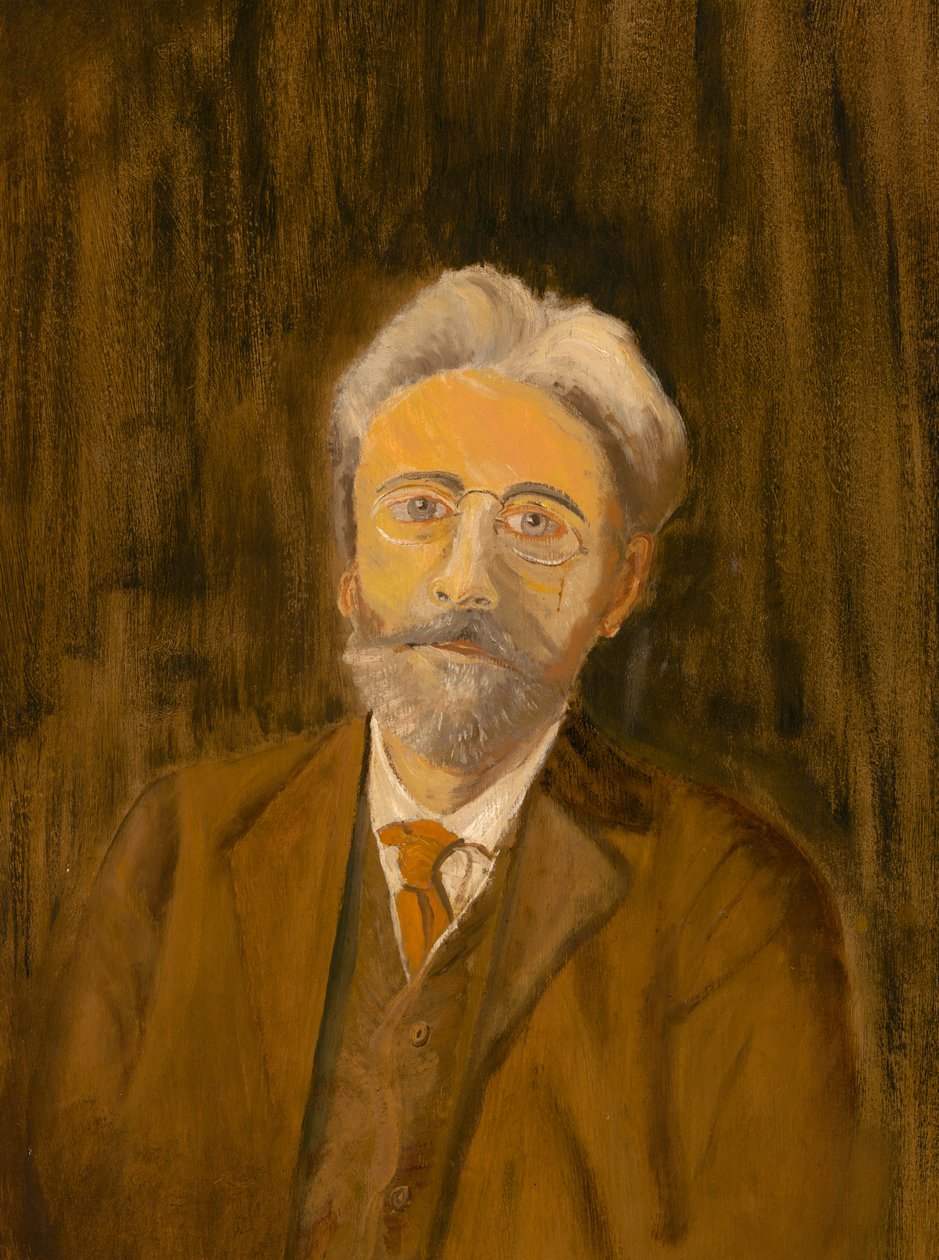 路易斯-米歇尔-艾尔舍米斯自画像，1915年。 作者 路易斯·米歇尔·伊尔西缪斯