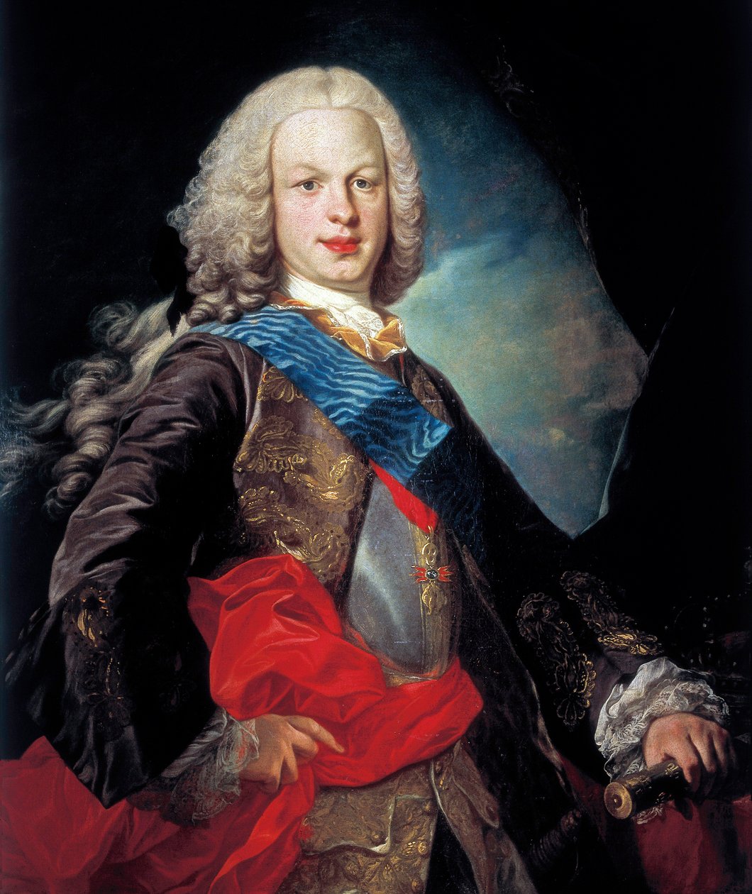 Portrait of Ferdinand VI (Fernando VI 作者 路易斯·米歇尔·范·卢