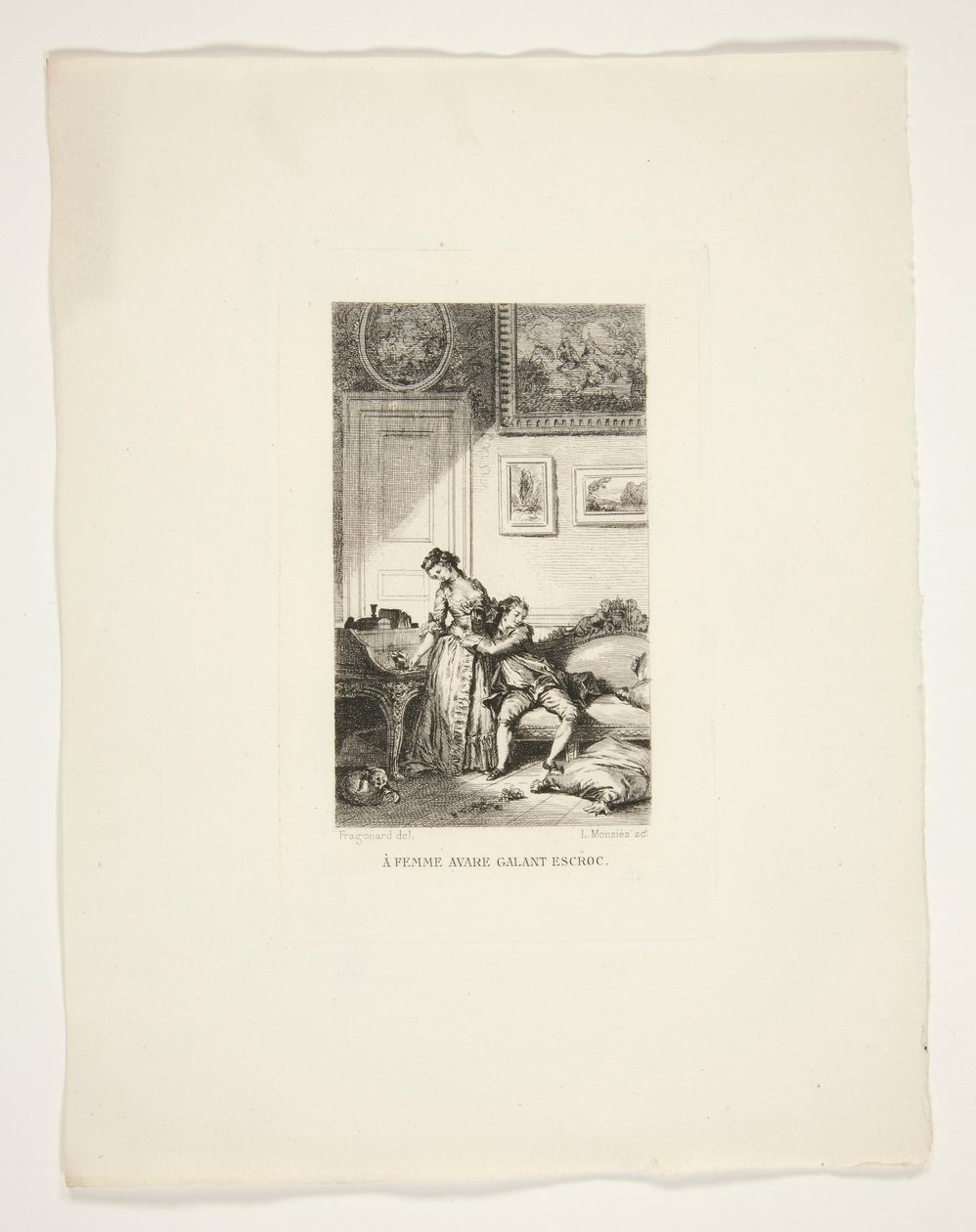 A Femme Avare Galant Escroe 作者 路易斯·蒙齐斯