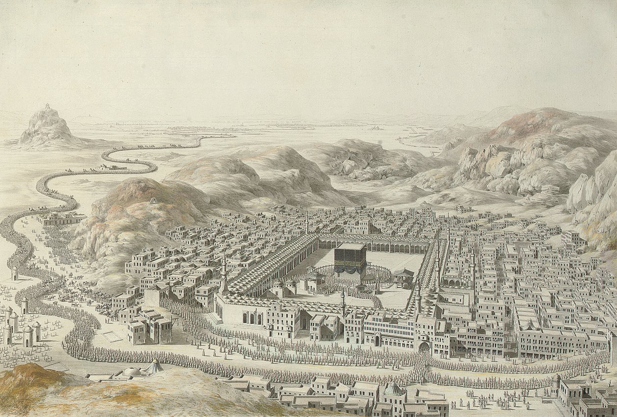 麦加，1787年 作者 路易斯·尼古拉斯·德·莱斯皮纳斯