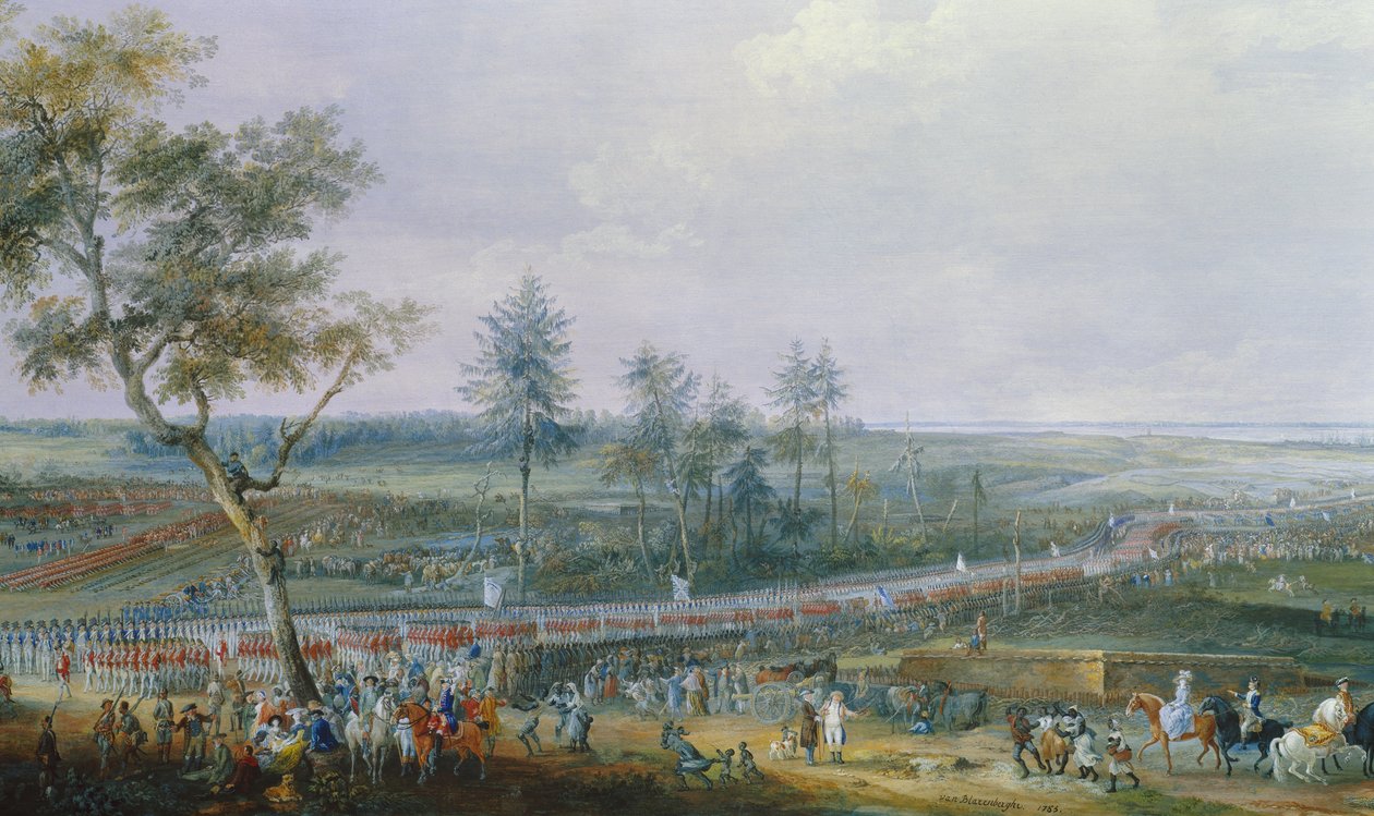 1781年10月19日摄于弗吉尼亚约克镇， 作者 路易斯·尼古拉斯·范·布拉伦伯格