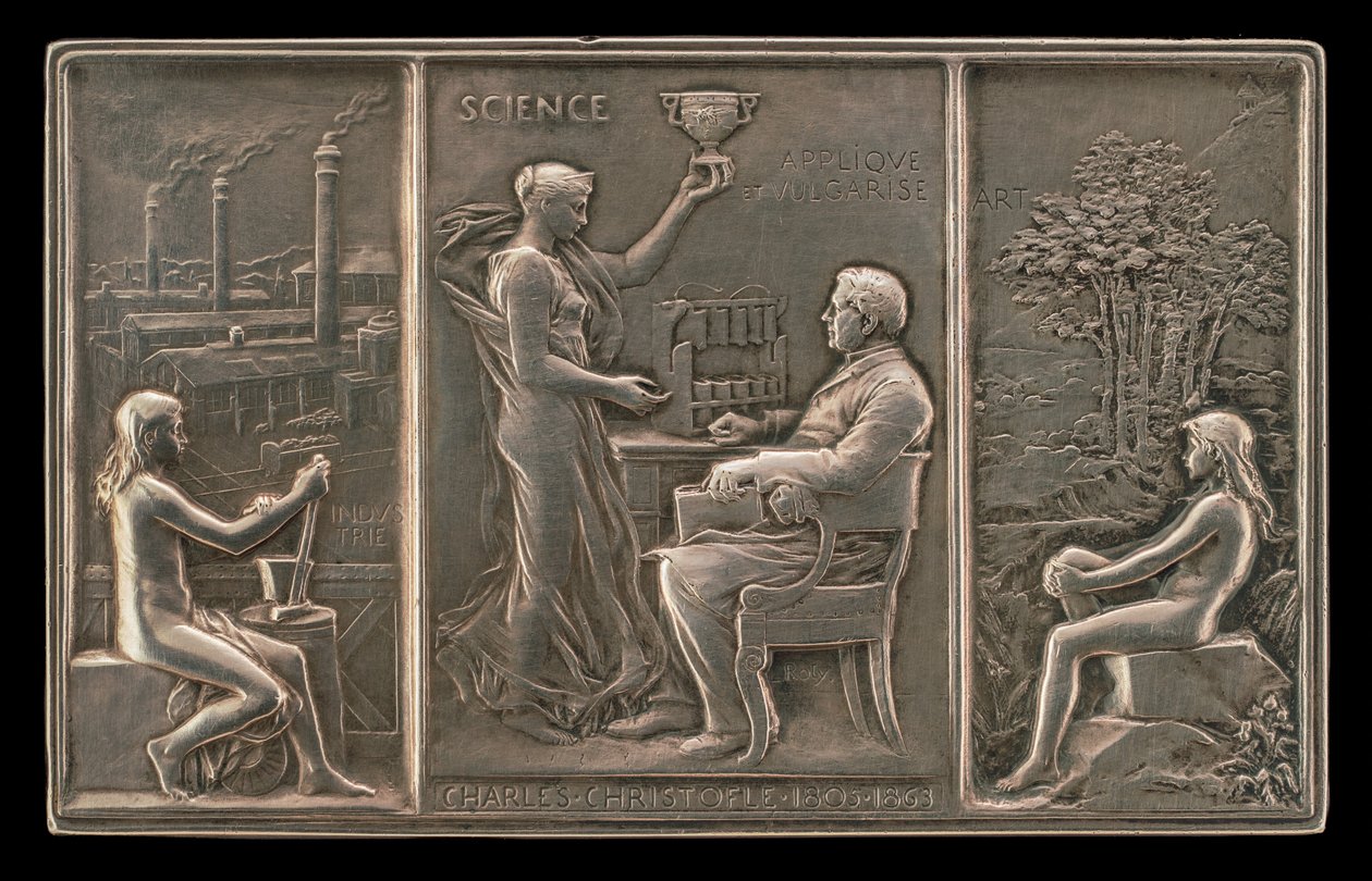 Charles Christofle，1805-1863，银匠[正面]，1892年。 作者 路易斯·奥斯卡·罗蒂