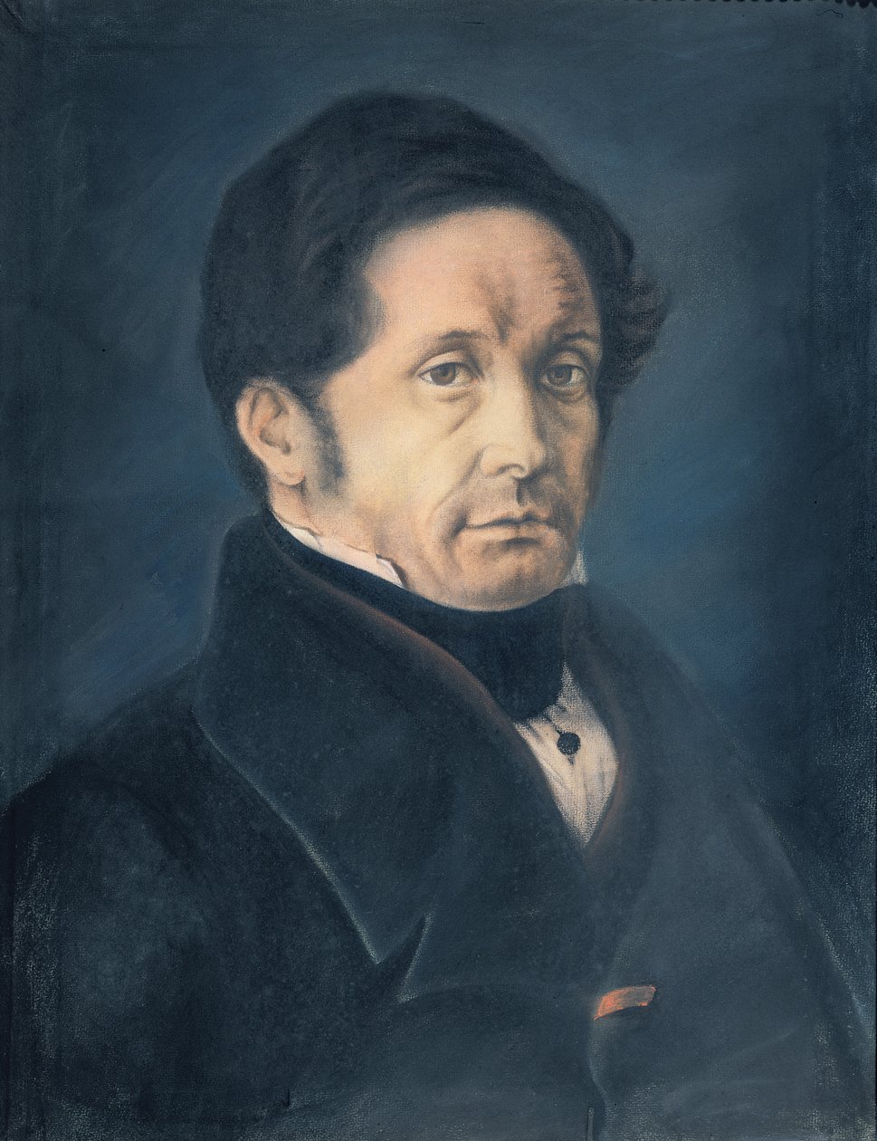 Jean-Joseph Pasteur（1791-1865）1842年（纸上粉彩） 作者 路易斯·巴斯德
