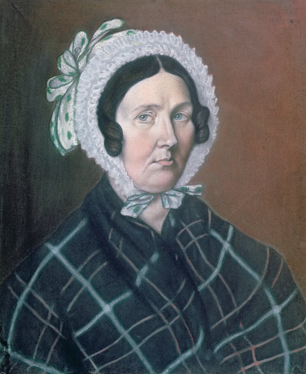 Jeanne Etiennette Pasteur（1793-1848）1836年（纸上粉彩） 作者 路易斯·巴斯德