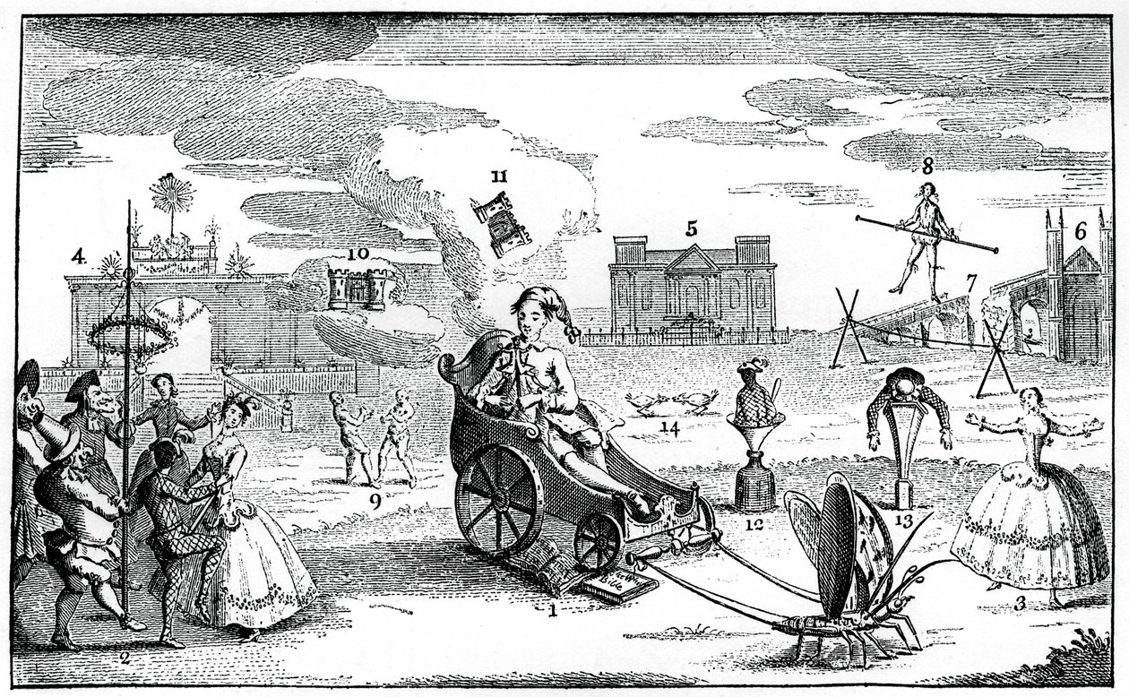 愚蠢的胜利，1749年。 作者 路易·菲利普·博塔德