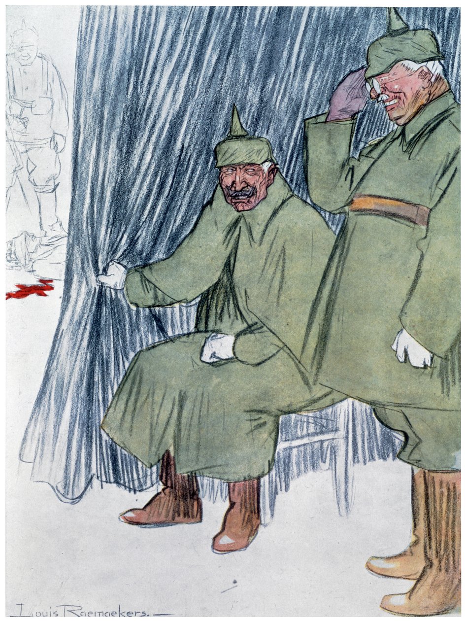 卡维尔小姐，1915年：伊迪丝-卡维尔的处决》，1916年 作者 路易斯·雷麦克斯