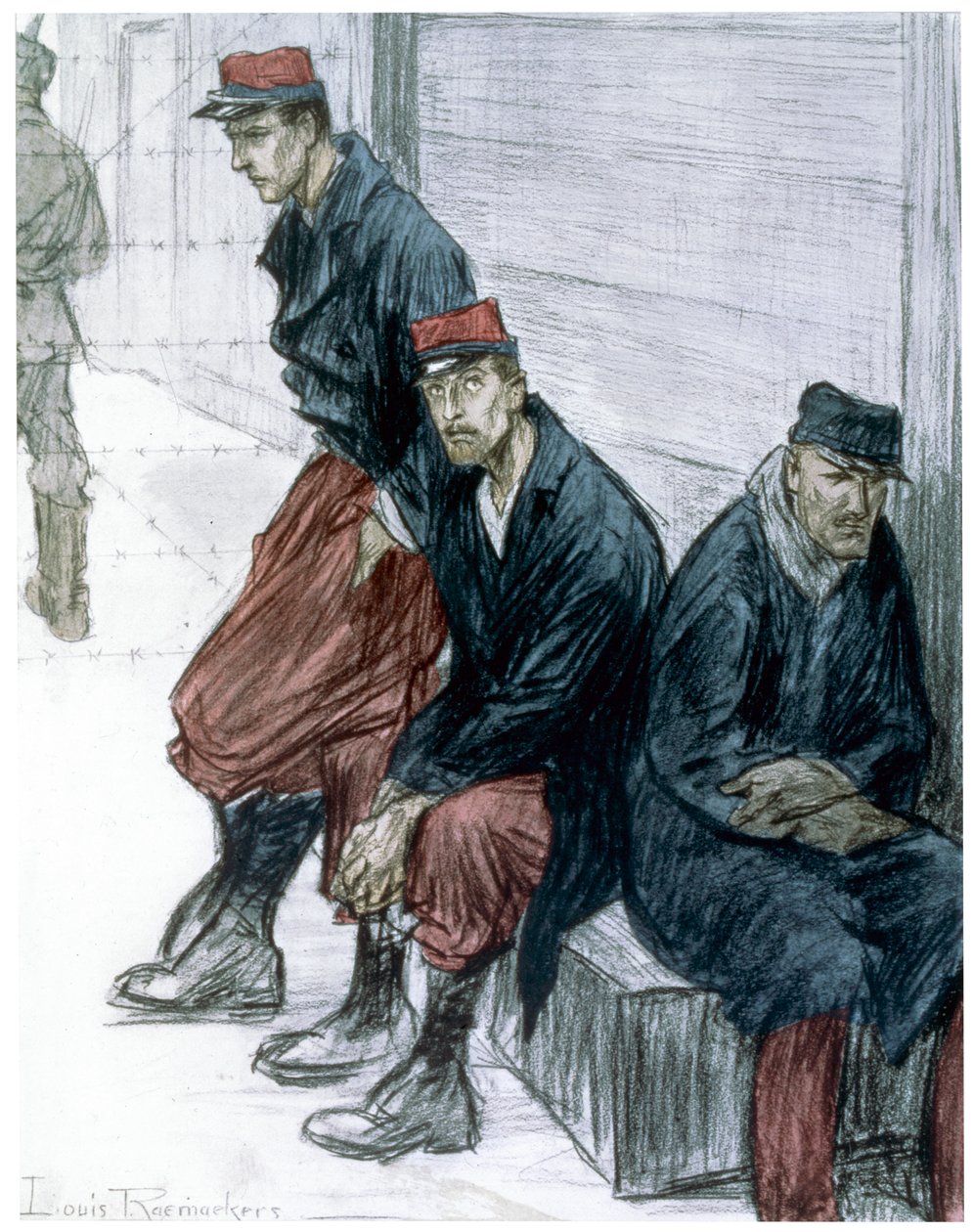 囚犯》，1916年 作者 路易斯·雷麦克斯