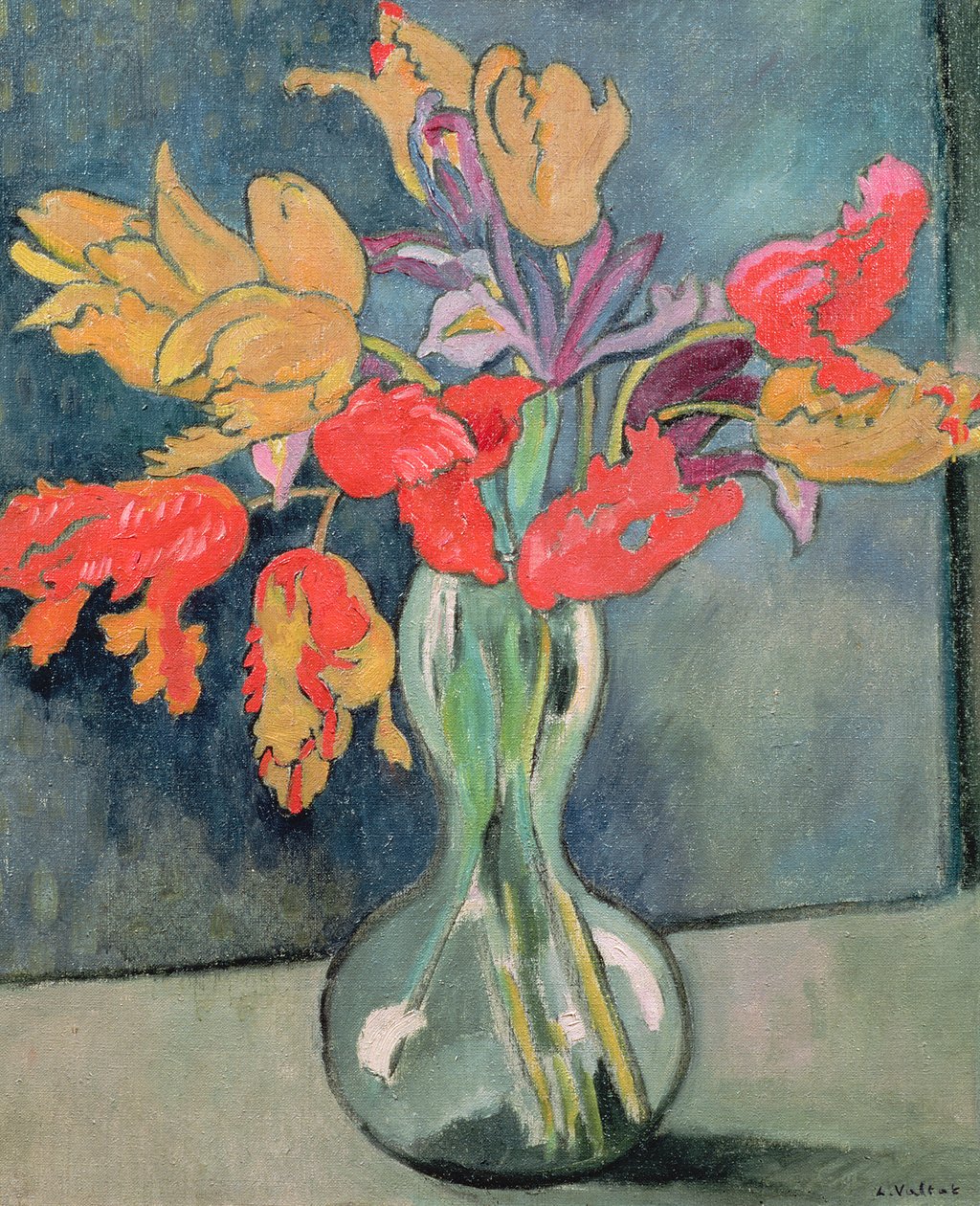 郁金香花束 作者 路易斯·瓦尔塔特