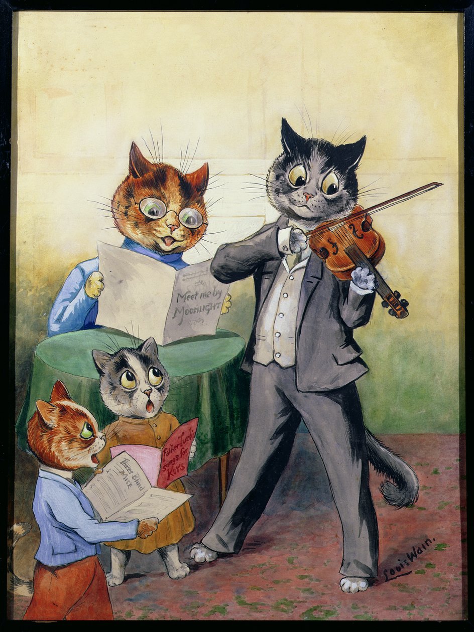 The Mewsical Family（原文如此） 作者 路易·韦恩