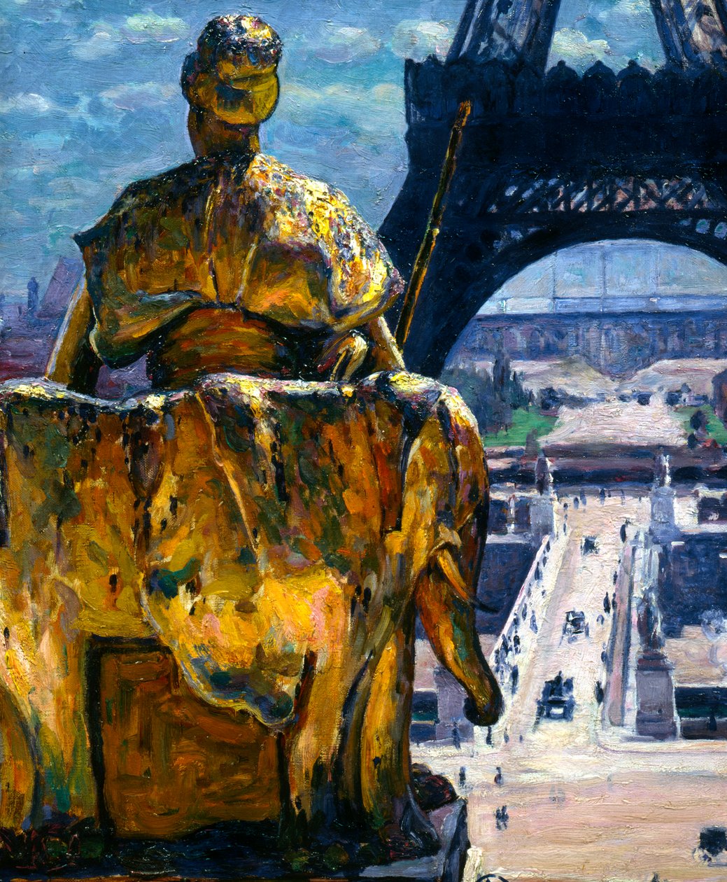 艾菲尔铁塔，1900年 作者 路易斯·韦登·霍金斯