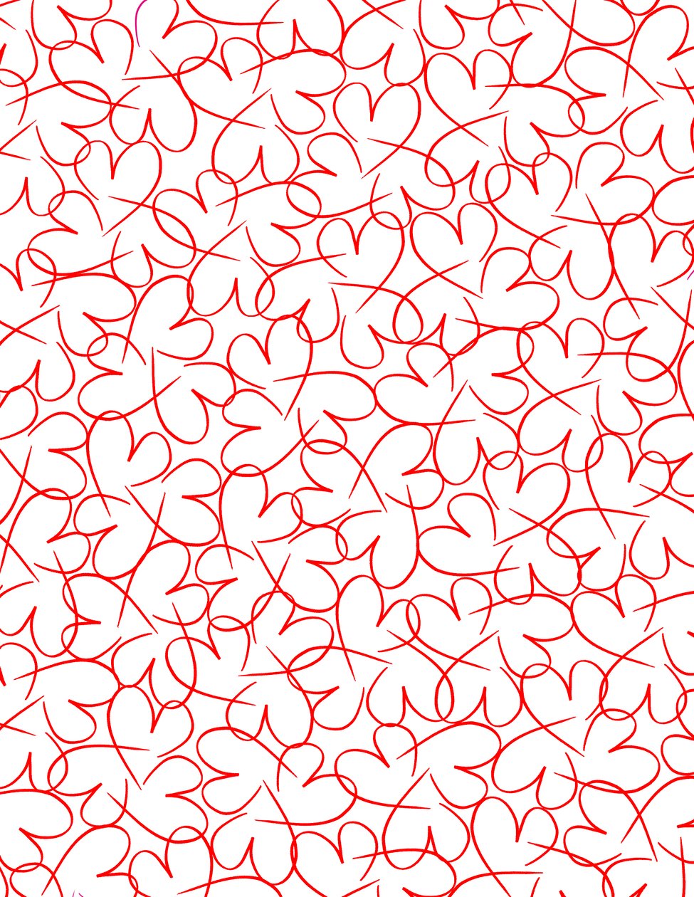 Linked Hearts，2014（数字图像） 作者 路易莎·赫里福德