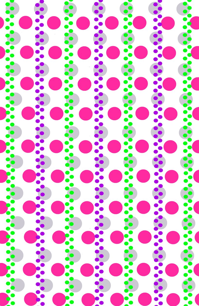 Spotty Stripe，2014（数字媒体） 作者 路易莎·赫里福德