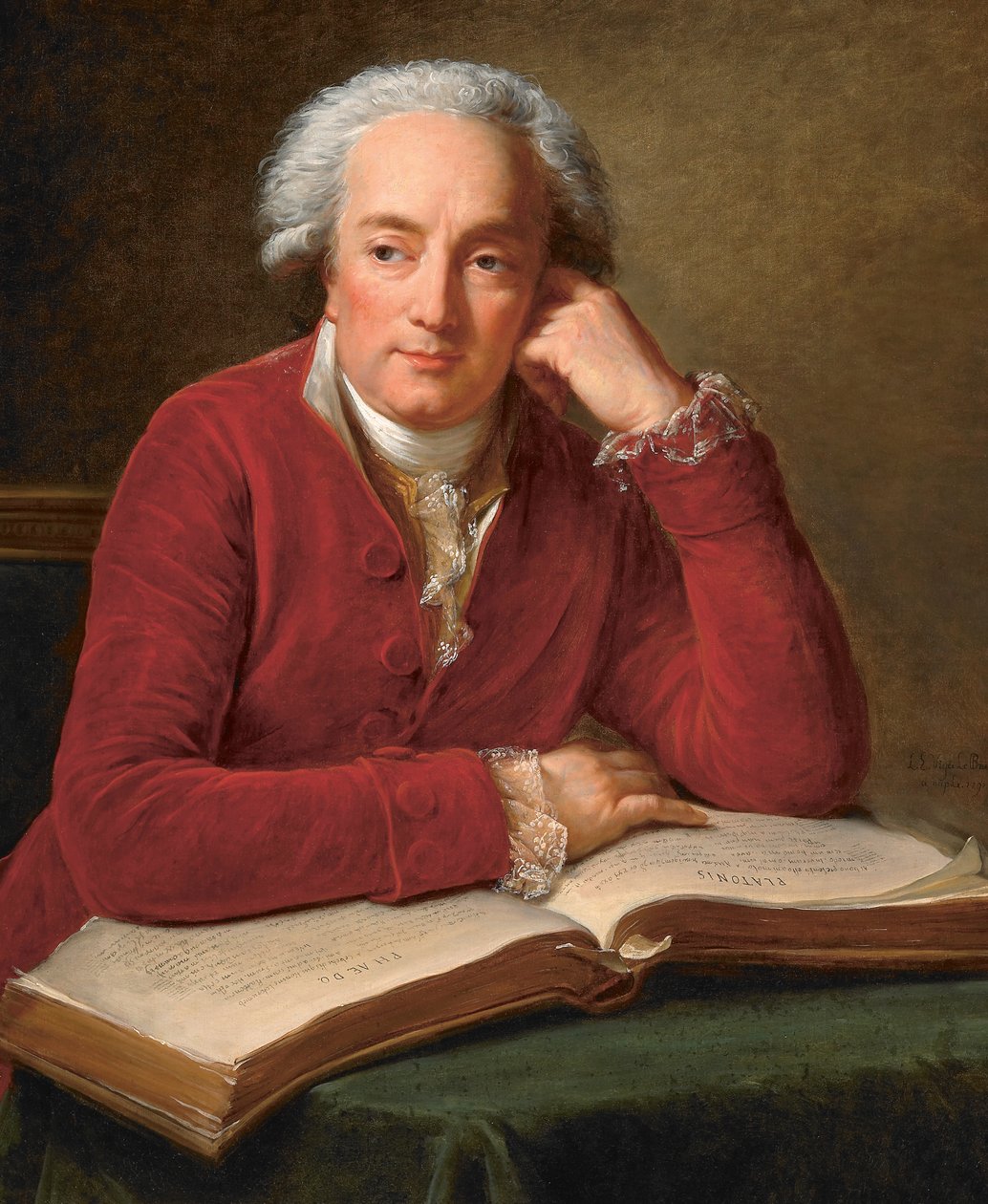 Carlo Gastone della Torre di Rezzonico 1742-1796的肖像，1791年。 作者 伊丽莎白·路易丝·维吉·勒布朗